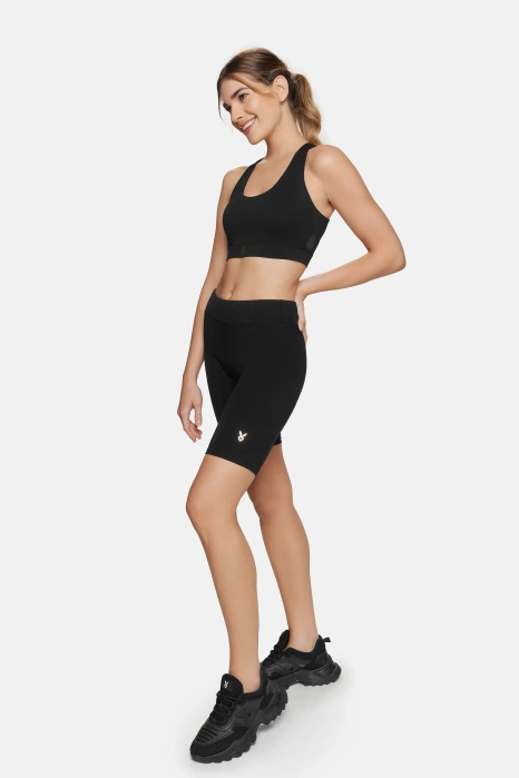 BIKER SHORTS CLOUD BLACK