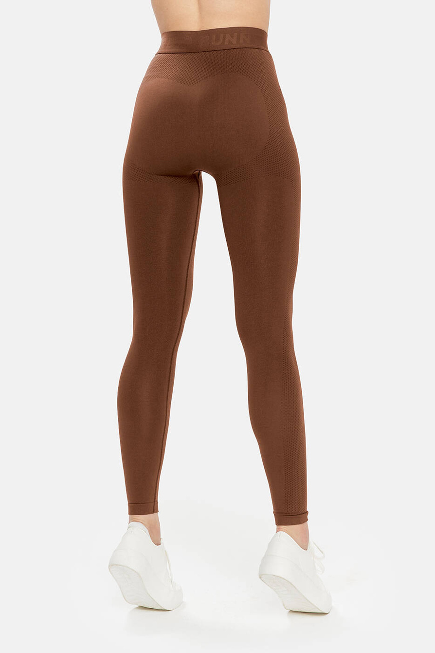 LEGGINSY BASIC BRĄZOWE