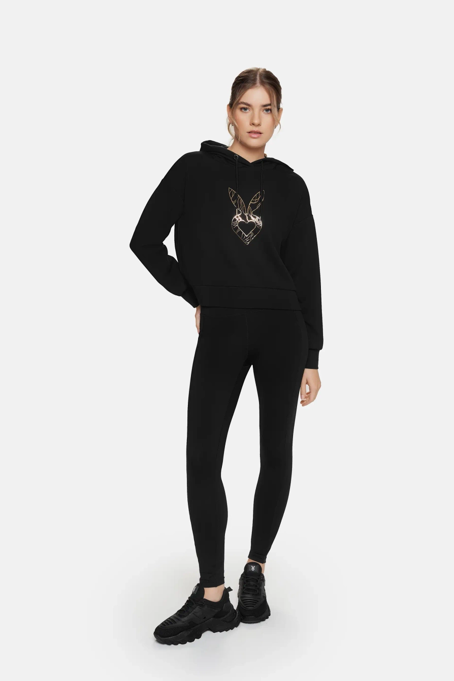 SWEATSHIRT FREEZE BLACK