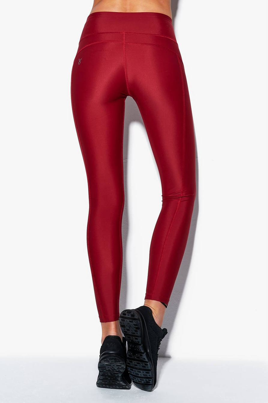 SERENITY LEGGINGS BURGUNDY