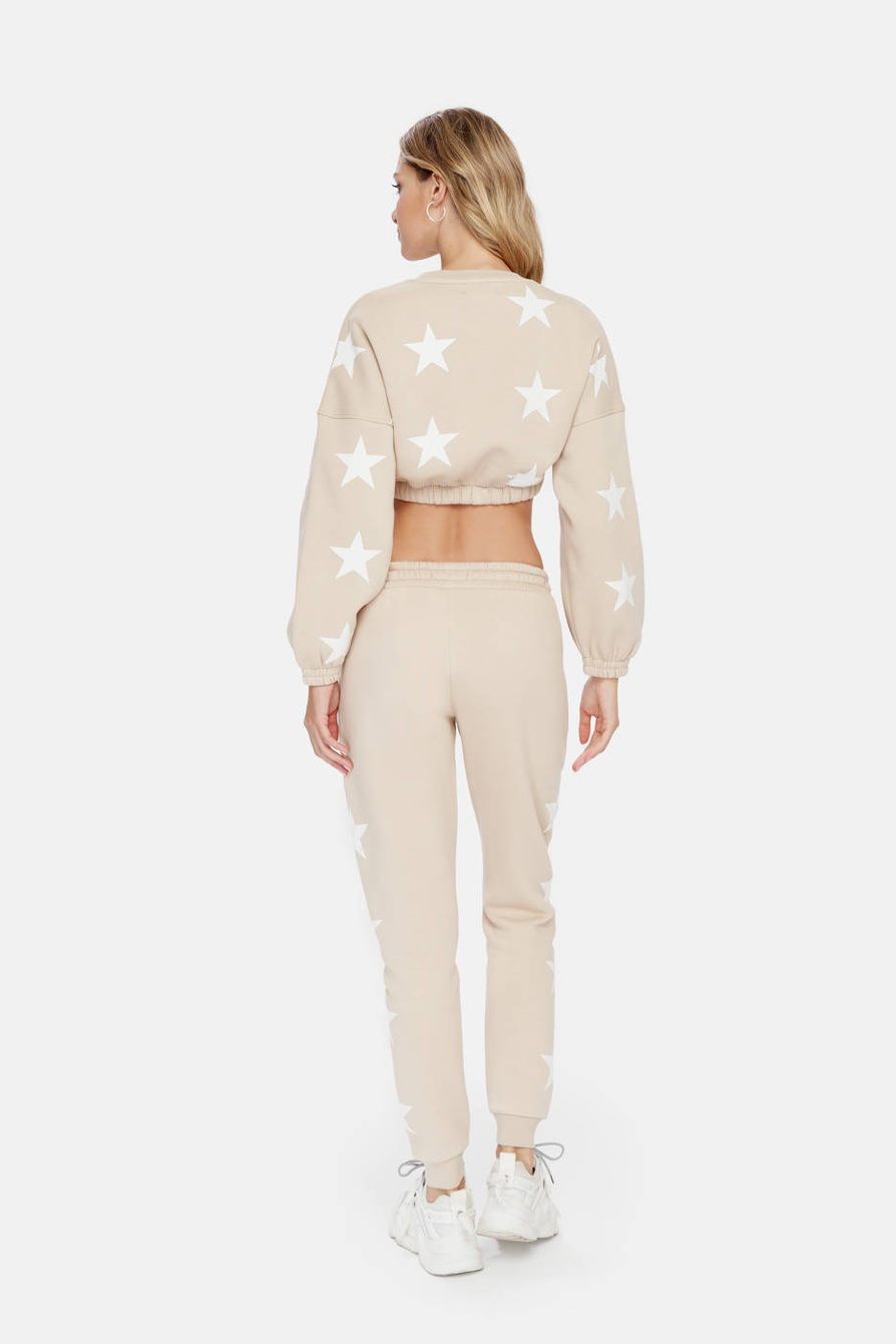 MILKY WAY SWEATPANTS BEIGE