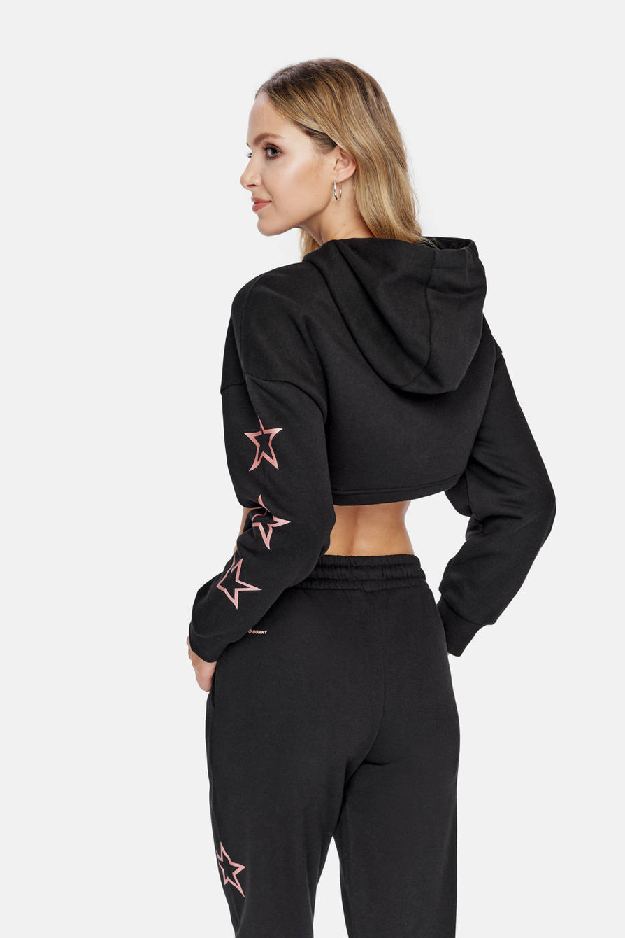 STARS SWEATSHIRT BLACK