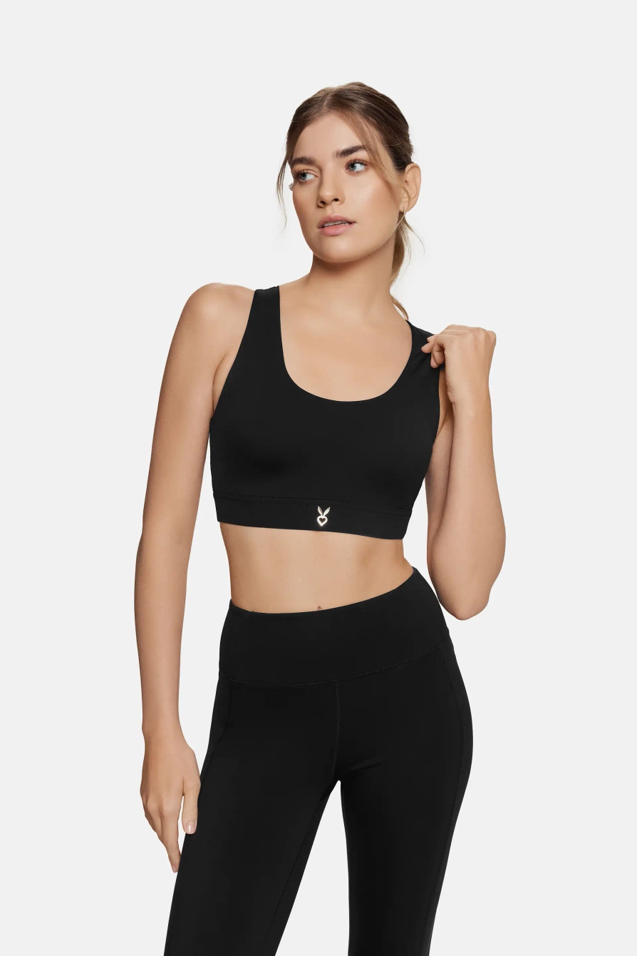 CROP TOP LIGHT BLACK