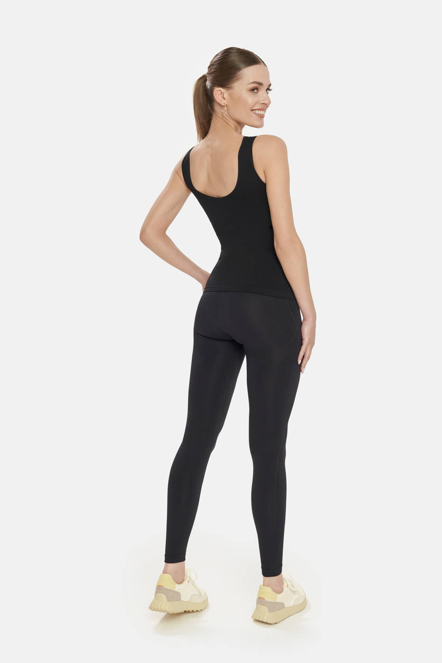 LEGGINSY RELAX W KOLORZE CZARNYM