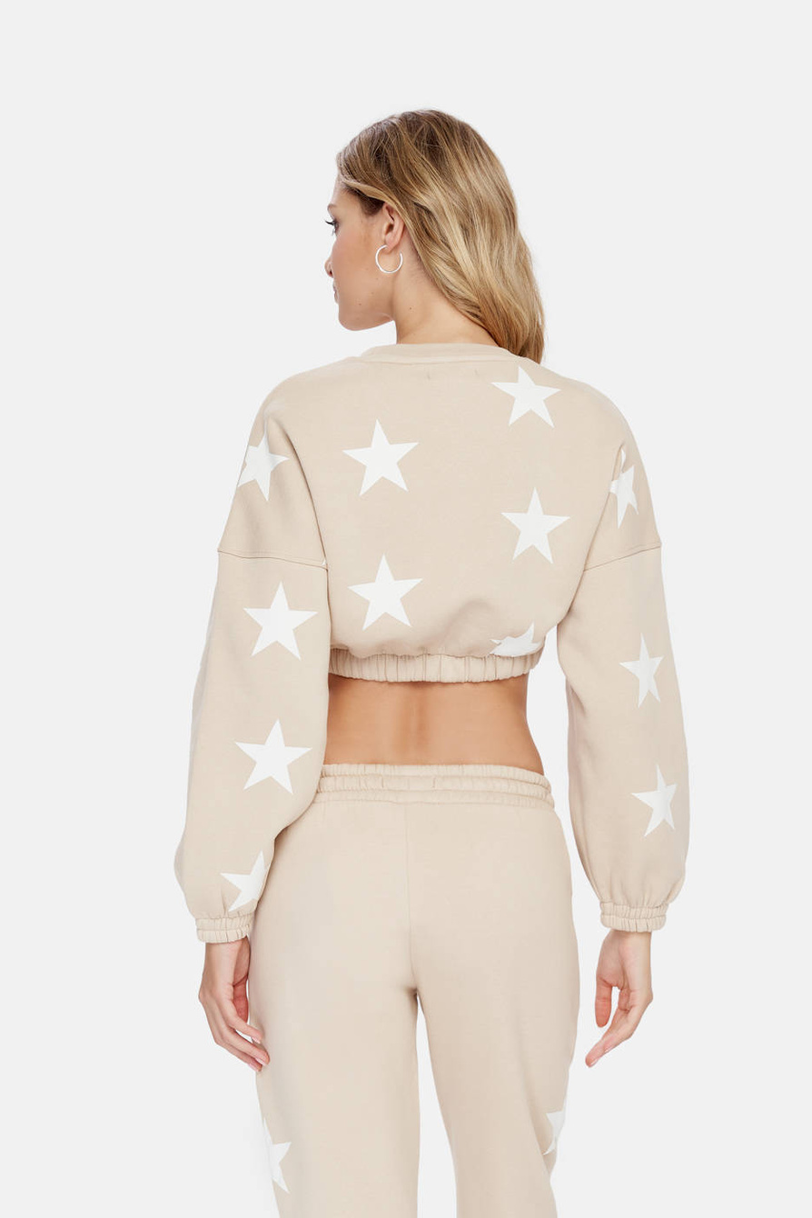 BLUZA MILKY WAY W KOLORZE BEŻOWYM