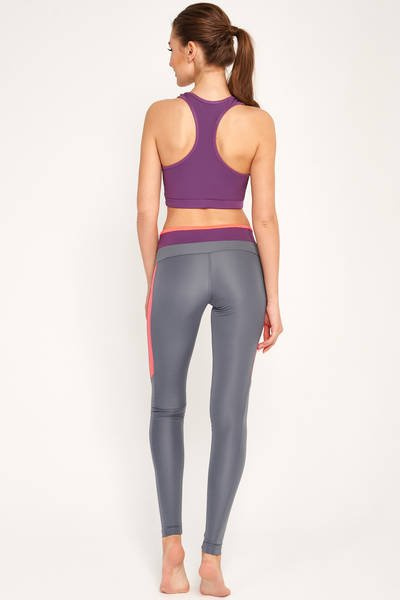 Sylvia crop-top purple