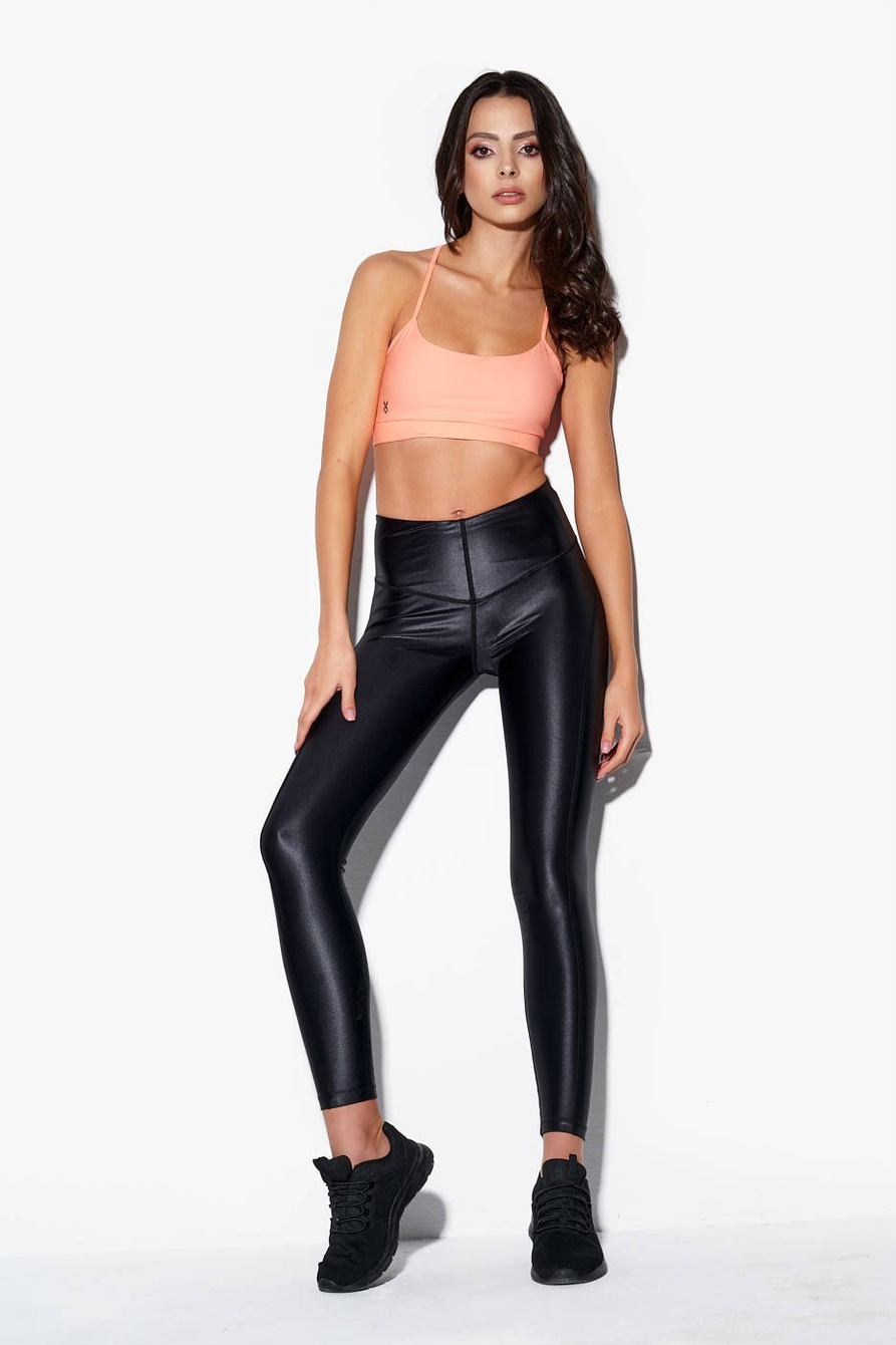 SERENITY LEGGINGS SHINY BLACK