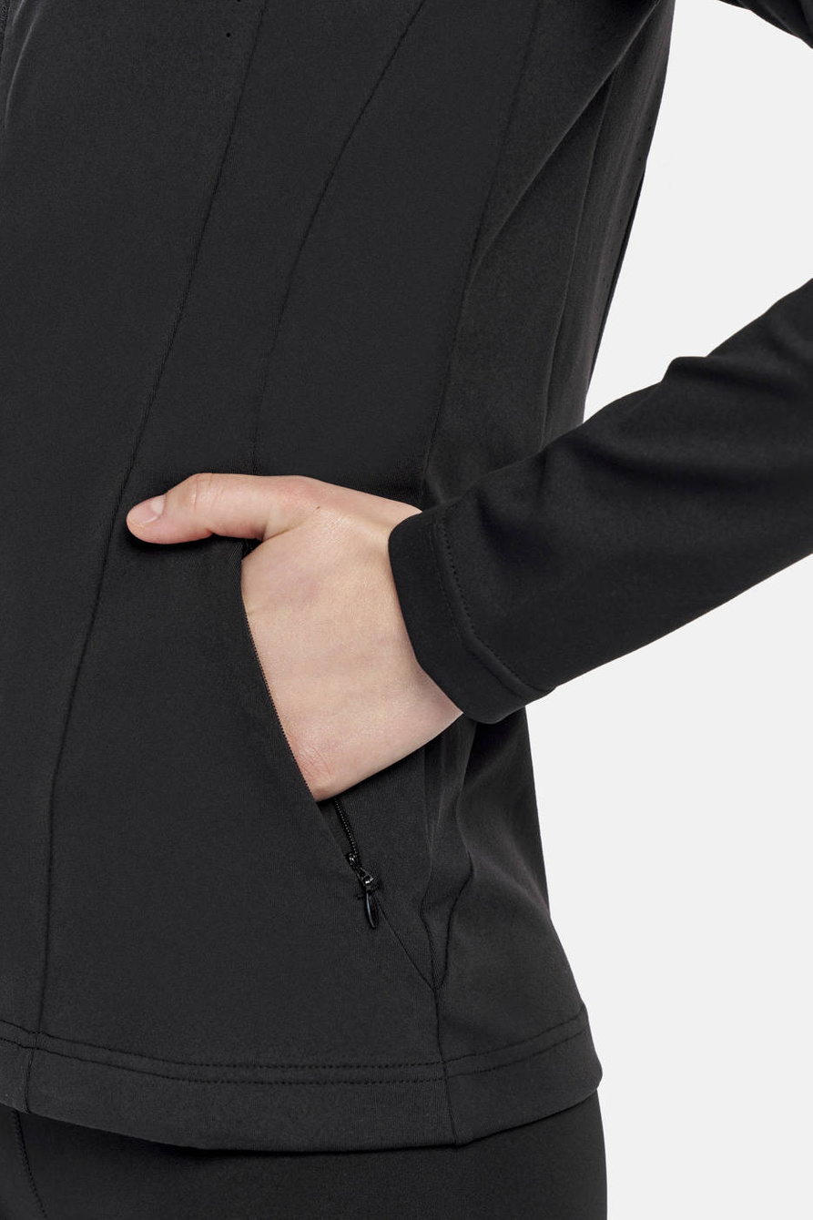 BLUZA WARM W KOLORZE CZARNYM
