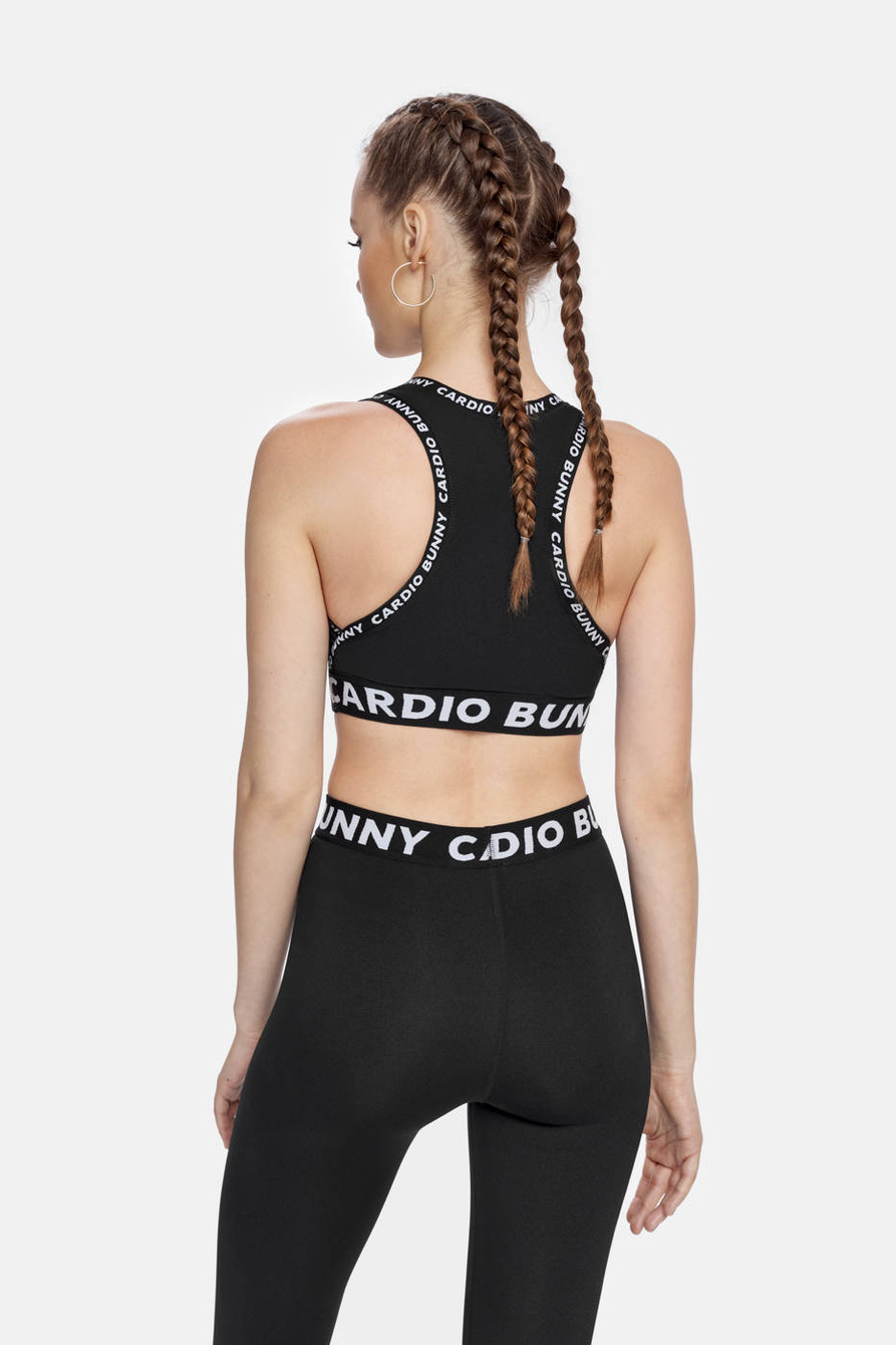 CROP TOP QUICKLY CZARNY
