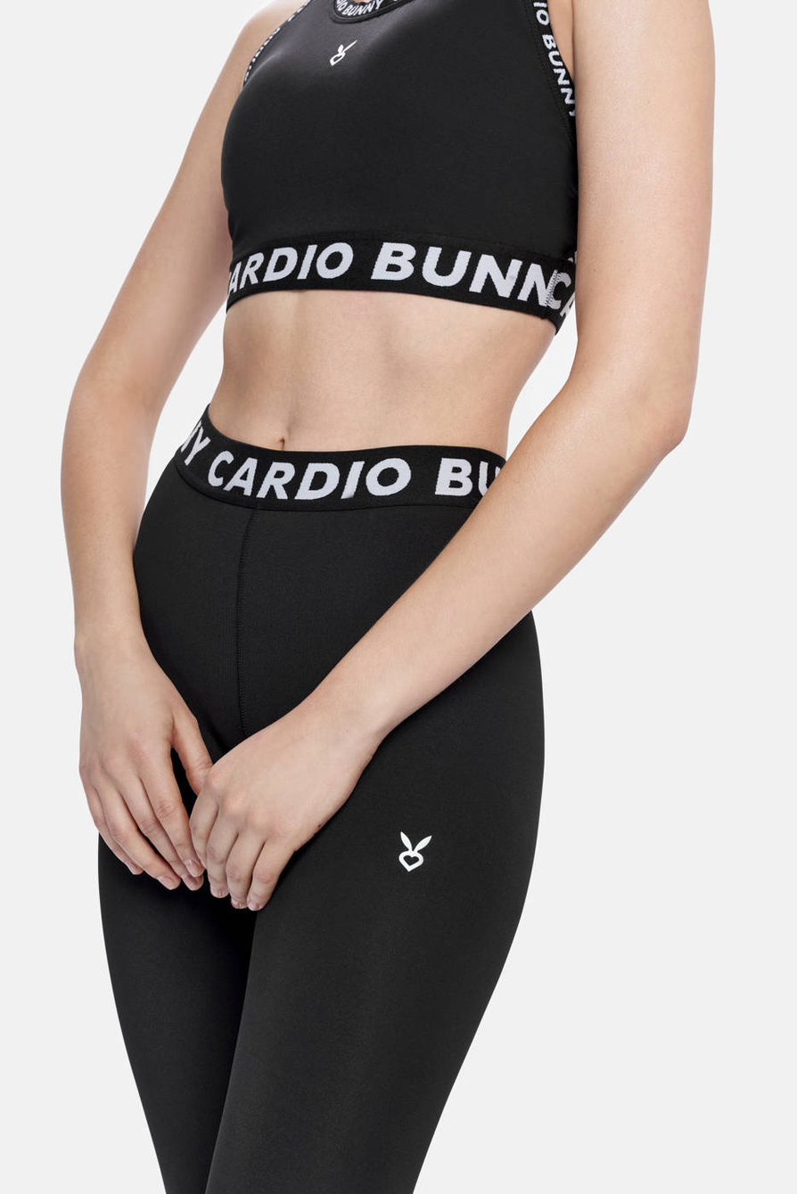 LEGGINSY FINE CZARNE